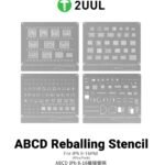2UUL BG01 ABCD Reballing Stencil for iPh 8-16PM (4pcs/pack