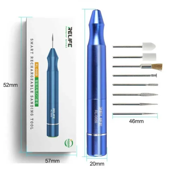 RELIFE RL-068B Smart Rechargeable Sanding Tool Pen